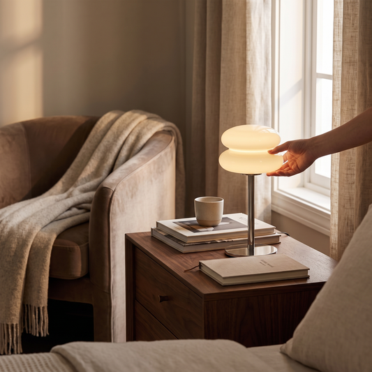 Sculpt Cordless Table Lamp lifestyle