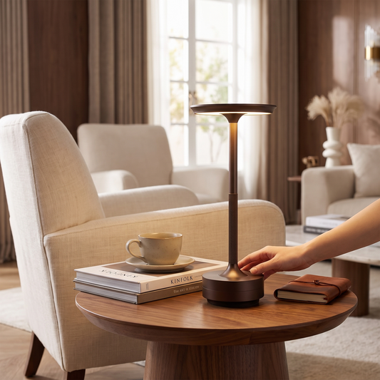 Nordic Heritage Aluminum Lamp lifestyle