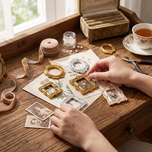 Baroque Mini Tabletop Frame Set lifestyle