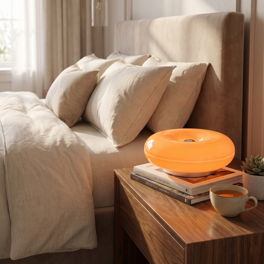 Halo Donut Ambient Table Lamp lifestyle