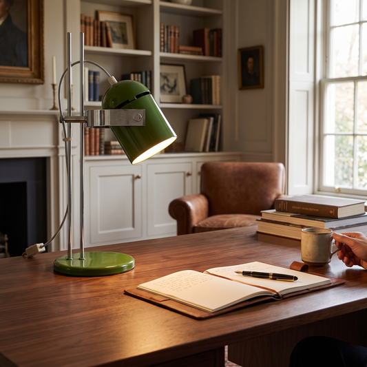 Bauhaus Iron Desk Lamp lifestyle