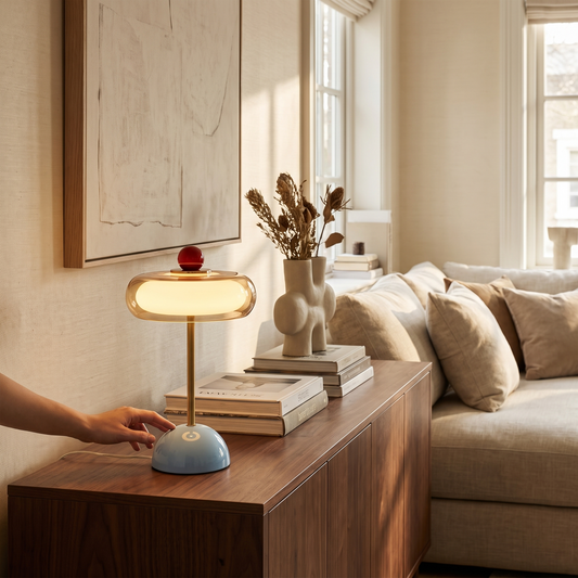 Saucer Dopamine LED Table Lamp lifestyle