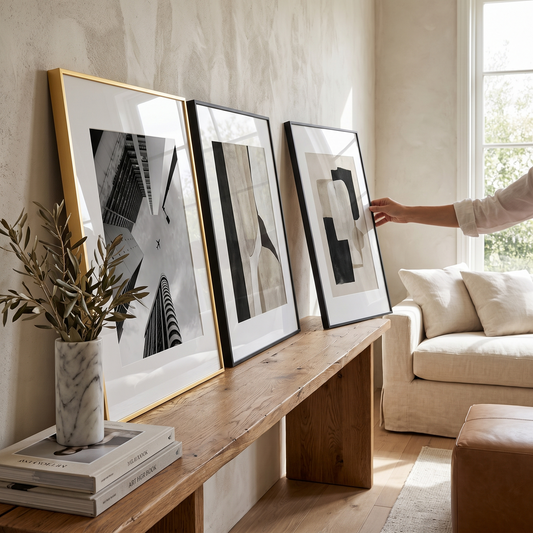 Large Poster Frame Trio lifestyle