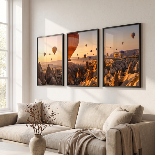 Complete Aluminum Gallery Frame Bundle lifestyle
