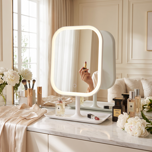 Trinity Glow Vanity Mirror lifestyle